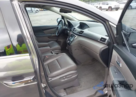 2014 Honda Odyssey Touring/Touring Elite from USA, damaged, VIN 5FNRL5H92EB085947